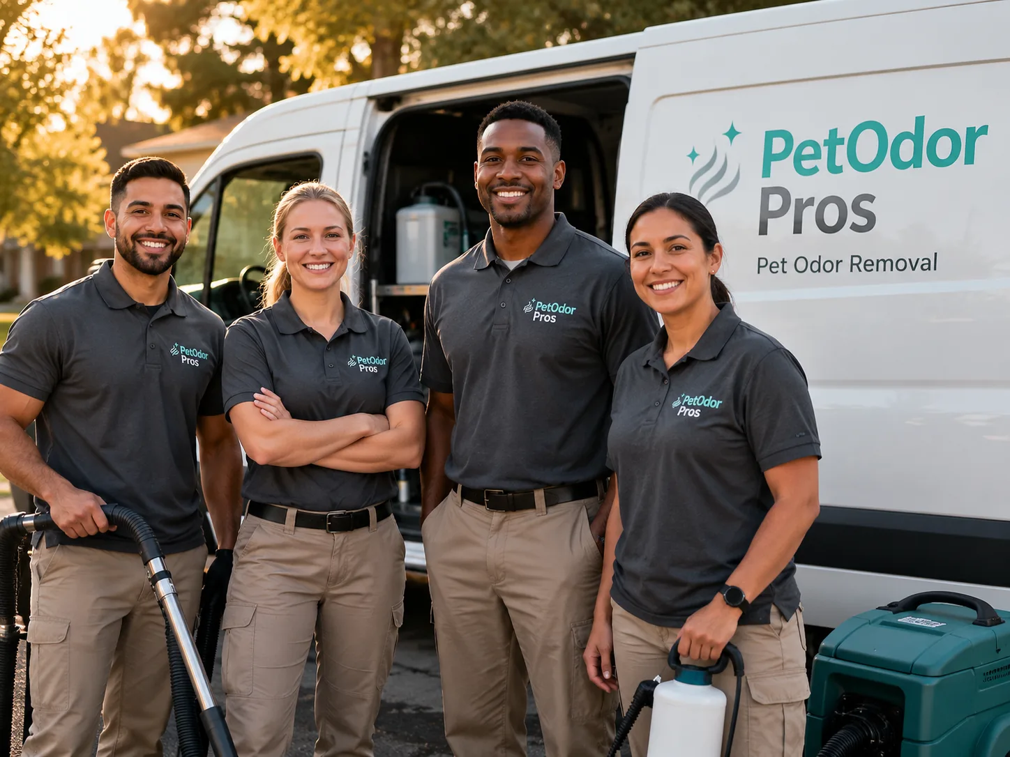 Pet Odor Removal team serving Andrews, NC
